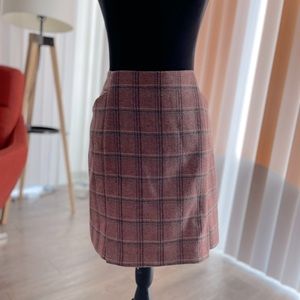 Boden Classic A-line Skirt w/pockets, British Tweed.  US size 8R, UK size 12R.